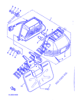 FEU ARRIERE pour Yamaha XJ600 (37KW) de 1986