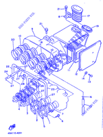 ADMISSION pour Yamaha XJ600H (53KW) de 1989