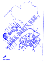 FILTRE A HUILE pour Yamaha XJ600H (53KW) de 1990