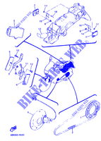 PIÈCES OPTIONNELLES   PARTIE CYCLE   SUISSE / AUTRICHE pour Yamaha XJ600N de 1995