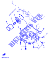 RADIATEUR D'HUILE / ECHANGEUR pour Yamaha XJ600N (37KW) de 1995
