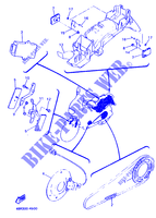 PIÈCES OPTIONNELLES   PARTIE CYCLE   SUISSE / AUTRICHE pour Yamaha XJ600S de 1994