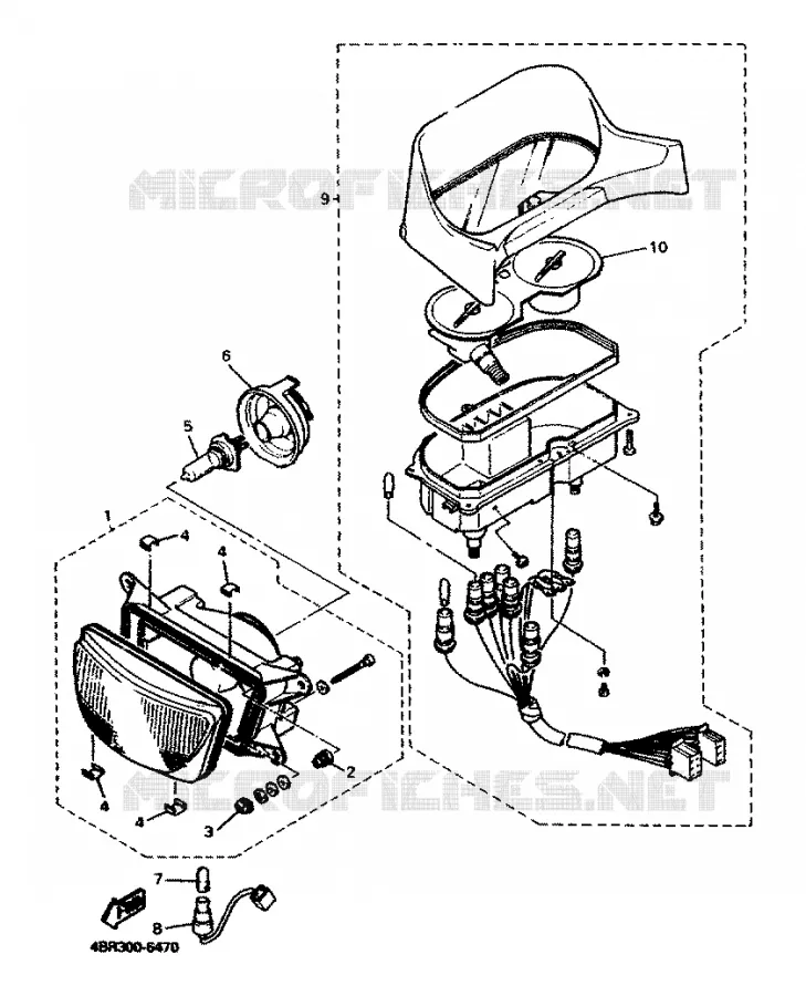 ALTERNATIVE ELECTRIQUE Yamaha MOTO 600 1996 XJS DIVERSION  XJ600S