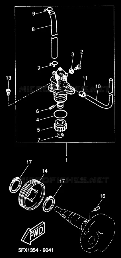 POMPE A HUILE Yamaha SCOOTER 50 2000 NEXT GENERATION  CW50RS