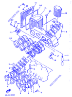 ADMISSION pour Yamaha XJ900 de 1986