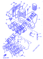 ADMISSION pour Yamaha XJ900 de 1990
