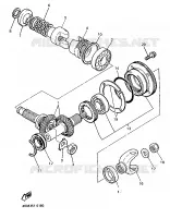 TRANSMISSION INTERMEDIAIRE pour Yamaha XJS 900 DIVERSION de 1998