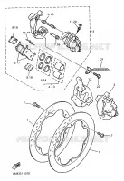ETRIER DE FREIN AVANT pour Yamaha XJS 900 DIVERSION de 1998