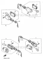 CLIGNOTANT pour Yamaha XJS 900 DIVERSION de 1998