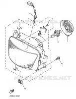 PHARE  pour Yamaha XJS 900 DIVERSION de 1998