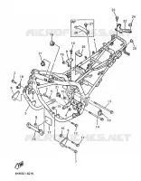 CADRE pour Yamaha XJS 900 DIVERSION de 1998