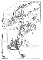 COMPTEUR  pour Yamaha XJS 900 DIVERSION de 1998