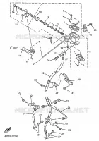 MAITRE CYLINDRE AVANT pour Yamaha XJS 900 DIVERSION de 1998