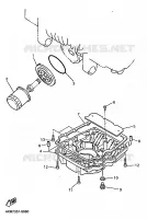 FILTRE A HUILE pour Yamaha XJS 900 DIVERSION de 1998
