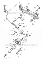 RADIATEUR D'HUILE / ECHANGEUR pour Yamaha XJS 900 DIVERSION de 1998