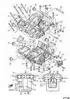 CARTER MOTEUR pour Yamaha XJS 900 DIVERSION de 1998