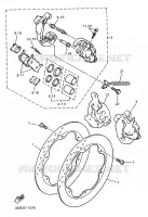 ETRIER DE FREIN AVANT pour Yamaha XJS 900 DIVERSION de 1998