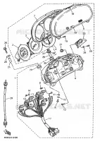 COMPTEUR  pour Yamaha XJS 900 DIVERSION de 1998