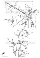 MAITRE CYLINDRE AVANT pour Yamaha XJS 900 DIVERSION de 1998