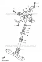 DIRECTION pour Yamaha XJS 900 DIVERSION de 1998