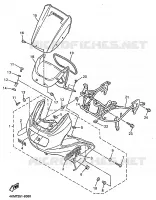 CARENAGES 1  pour Yamaha XJS 900 DIVERSION de 1998