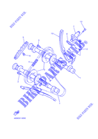 ARBRE A CAMES / CHAINE DE DISTRIBUTION pour Yamaha XJS 900 DIVERSION de 2002
