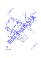 ARBRE A CAMES / CHAINE DE DISTRIBUTION pour Yamaha XJS 900 DIVERSION de 2002