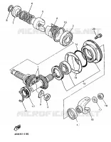 TRANSMISSION INTERMEDIAIRE pour Yamaha XJS 900 DIVERSION de 1998