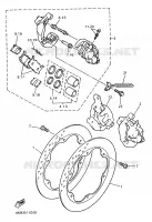 ETRIER DE FREIN AVANT pour Yamaha XJS 900 DIVERSION de 1998