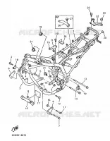CADRE pour Yamaha XJS 900 DIVERSION de 1998