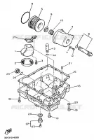 FILTRE A HUILE pour Yamaha XJR1200SP de 1997