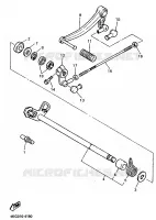 AXE DE SELECTEUR / PEDALE pour Yamaha XJR1200SP de 1997