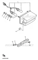 FEU ARRIERE pour Yamaha XJR1200SP de 1997