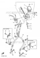 MAITRE CYLINDRE AVANT pour Yamaha XJR1200SP de 1997