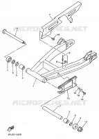 BRAS ARRIERE pour Yamaha XJR1200SP de 1997