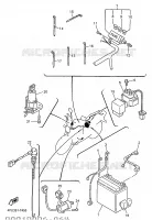 PARTIE ELECTRIQUE 2 pour Yamaha XJR1200SP de 1997