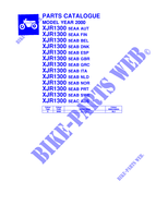 * CATALOG PREFACE * pour Yamaha XJR1300 de 2000