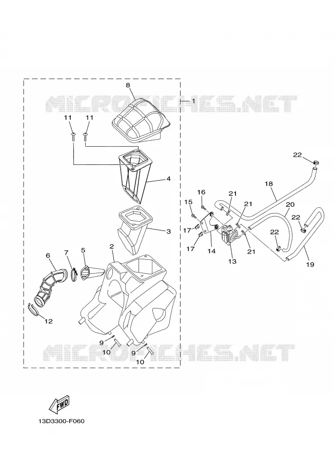 ADMISSION Yamaha MOTO 125 2008 XTX  XT125X