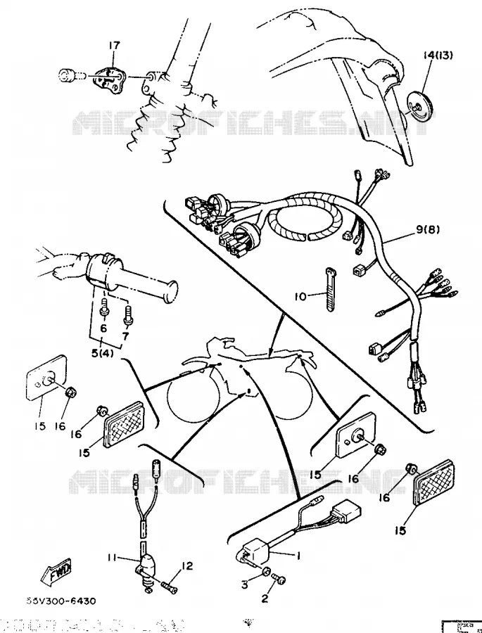 ALTERNATIVE ELECTRIQUE - AUTRICHE Yamaha MOTO 350 1986 XT  XT350