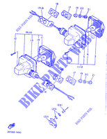 PIÈCES OPTIONNELLES pour Yamaha XT600 de 1989