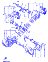CLIGNOTANT pour Yamaha XT600E de 1990