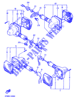 CLIGNOTANT pour Yamaha XT600E de 1991