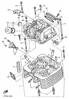 CULASSE pour Yamaha XT600E de 1998