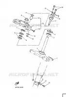 DIRECTION pour Yamaha XT600E de 1998