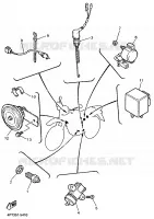 ELECTRIQUE 2 pour Yamaha XT600E de 1998