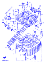 CULASSE pour Yamaha XT600EH (33KW) de 1992