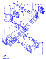CLIGNOTANT pour Yamaha XT600EH (33KW) de 1992