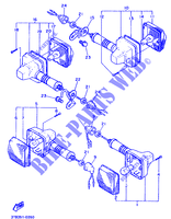 CLIGNOTANT pour Yamaha XT600EN (20.0KW de 1993