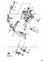 DIRECTION pour Yamaha XT600H (32.4KW) de 1986