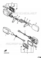 CLIGNOTANT pour Yamaha XT600H (32.4KW) de 1986